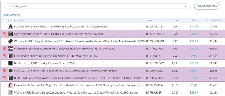 SellerTools competitor dashboard