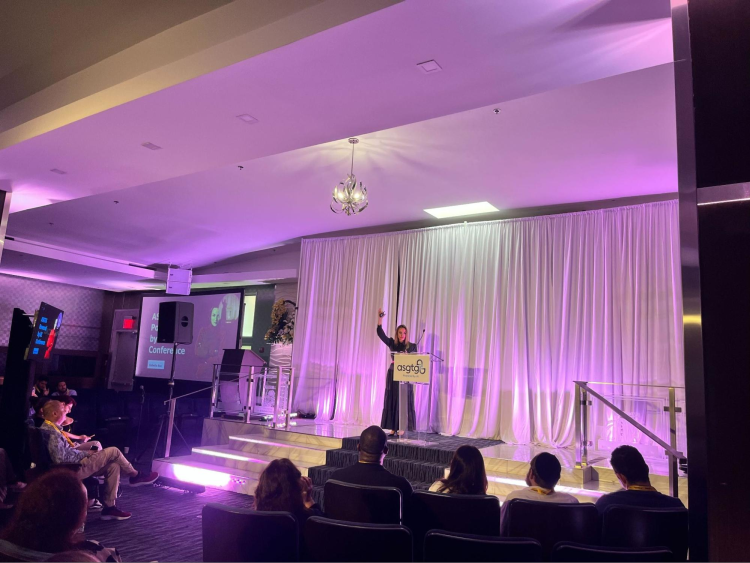 Izabella Ritz CEO of Ritz Momentum and cosponsor at ASGTG-AI