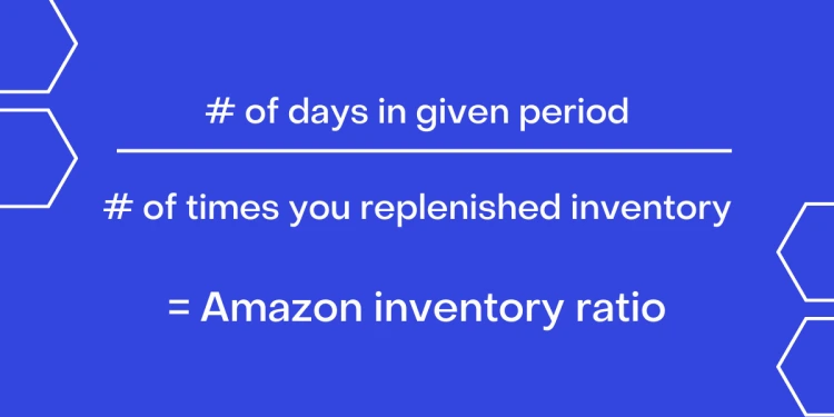 Amazon inventory ratio graphic