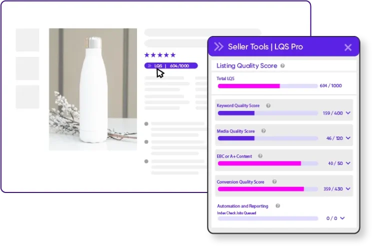 SellerTools Listing Quality Score Chrome extension