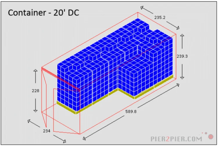 PIer to Pier 3D Load Calculator example