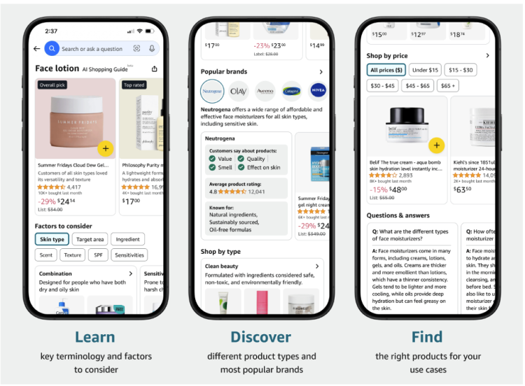 Amazon AI Shopping Guide