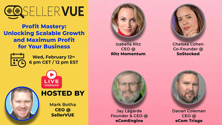 Profit Mastery Webinar: Unlocking Scalable Growth and Maximum Profit for Your Business