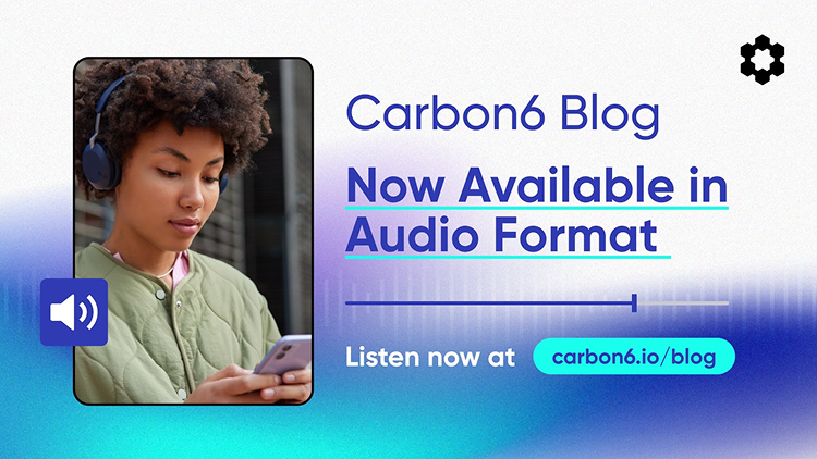 Carbon6 Blogs Audio format