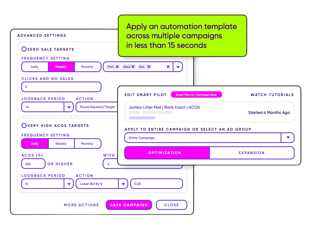 Save Time with Automated Campaigns Save Time with Automated Campaigns