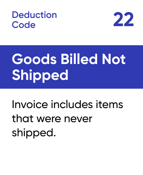 Deduction Code