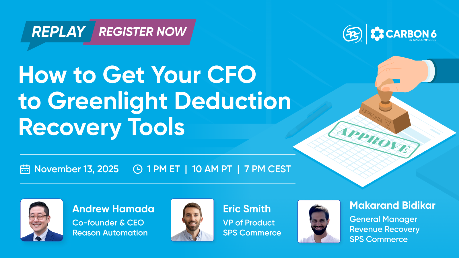 🎬 Webinar: How to Get Your CFO to Greenlight Deduction Recovery