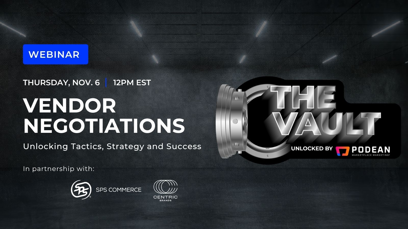 📢 The Vault: Vendor Negotiations Webinar